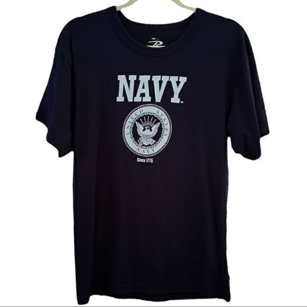 NWOT Rothco‎ US Navy Short Sleeve Navy Blue Tshirt Size Large